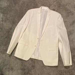 Mens White Blazer